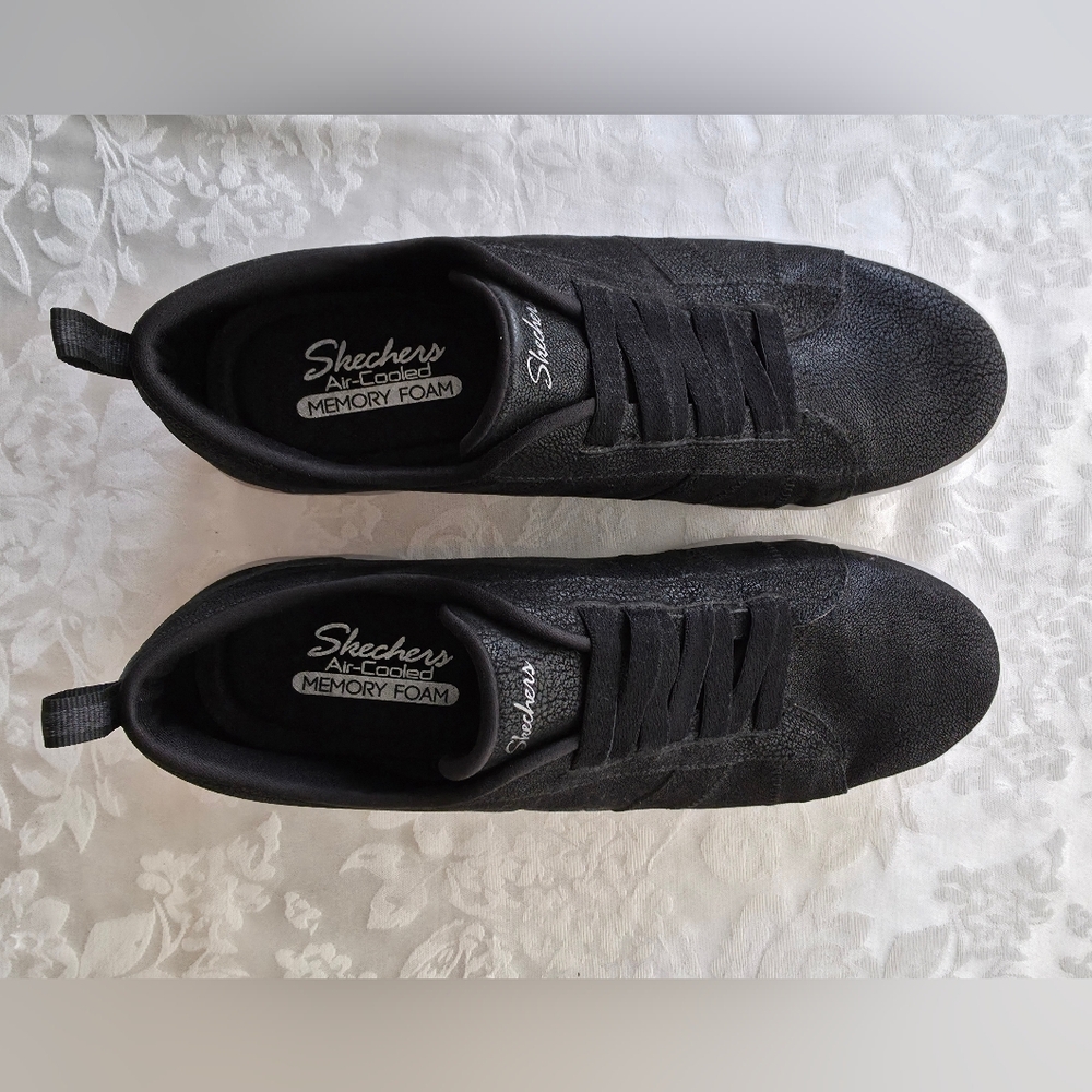 Skechers Black Memory Foam Sneakers